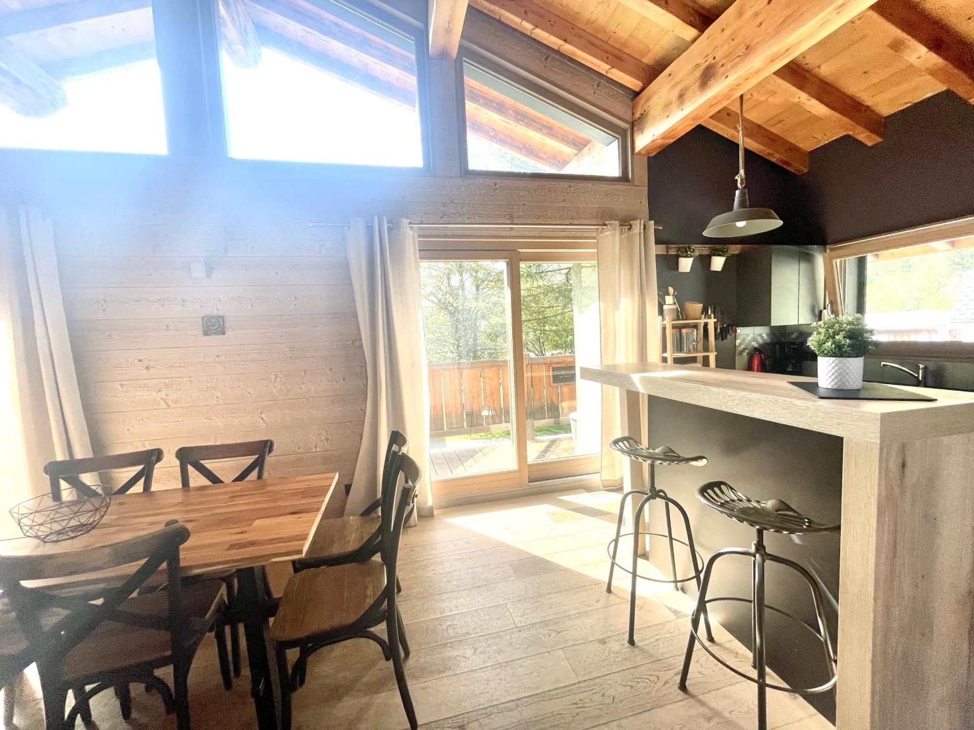 Chalet Le Petit Nicolas, Jacuzzi, Vue Mont Blanc Chamonix Eksteriør bilde