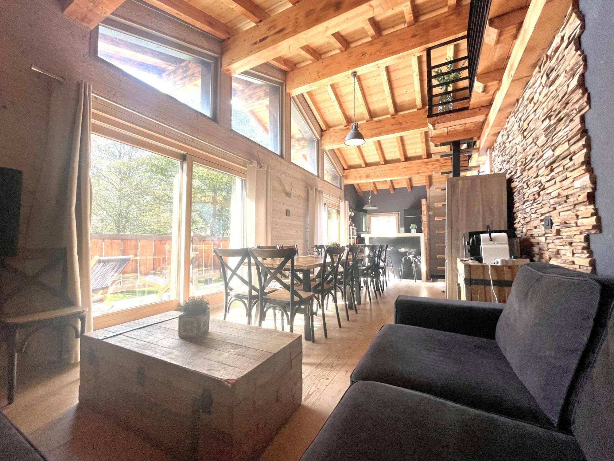 Chalet Le Petit Nicolas, Jacuzzi, Vue Mont Blanc Chamonix Eksteriør bilde