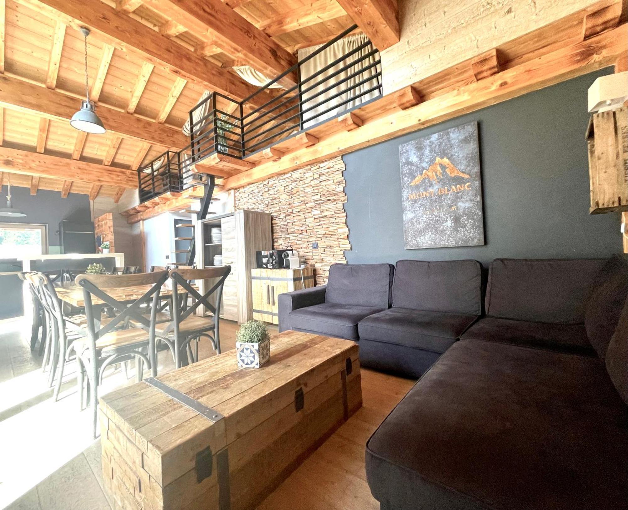 Chalet Le Petit Nicolas, Jacuzzi, Vue Mont Blanc Chamonix Eksteriør bilde