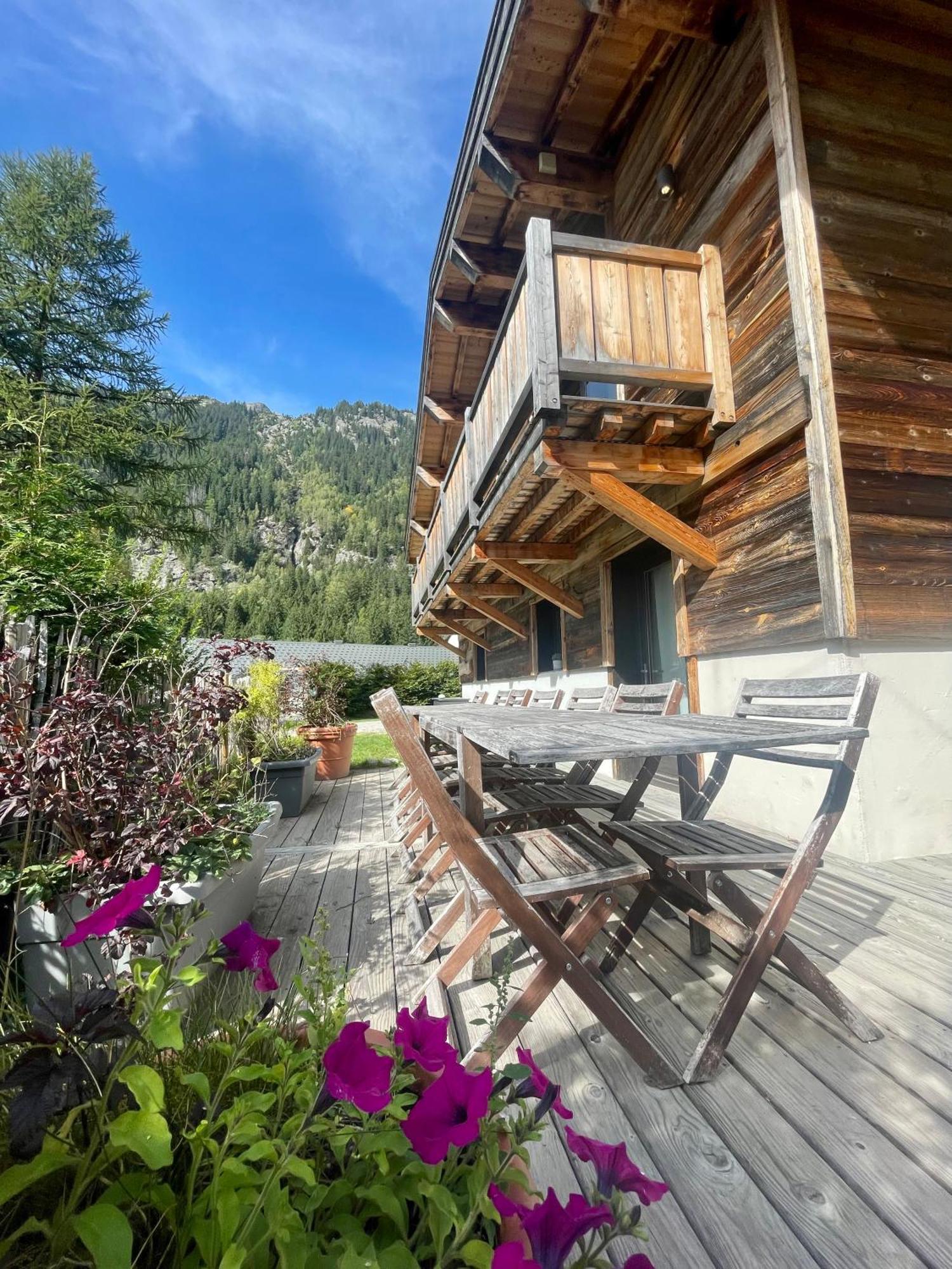 Chalet Le Petit Nicolas, Jacuzzi, Vue Mont Blanc Chamonix Eksteriør bilde