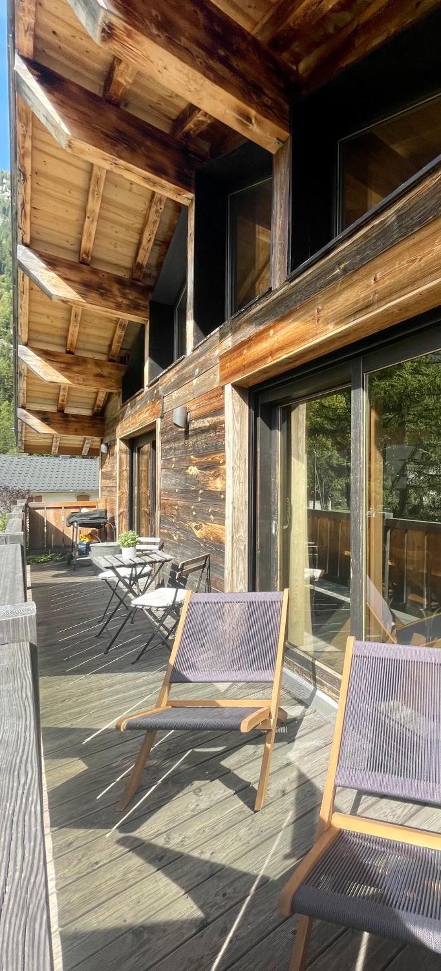 Chalet Le Petit Nicolas, Jacuzzi, Vue Mont Blanc Chamonix Eksteriør bilde