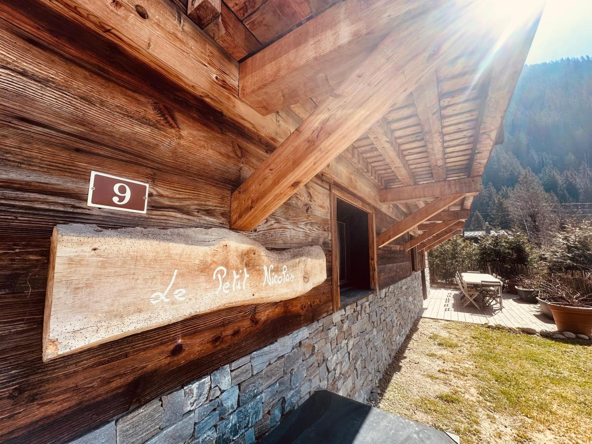 Chalet Le Petit Nicolas, Jacuzzi, Vue Mont Blanc Chamonix Eksteriør bilde