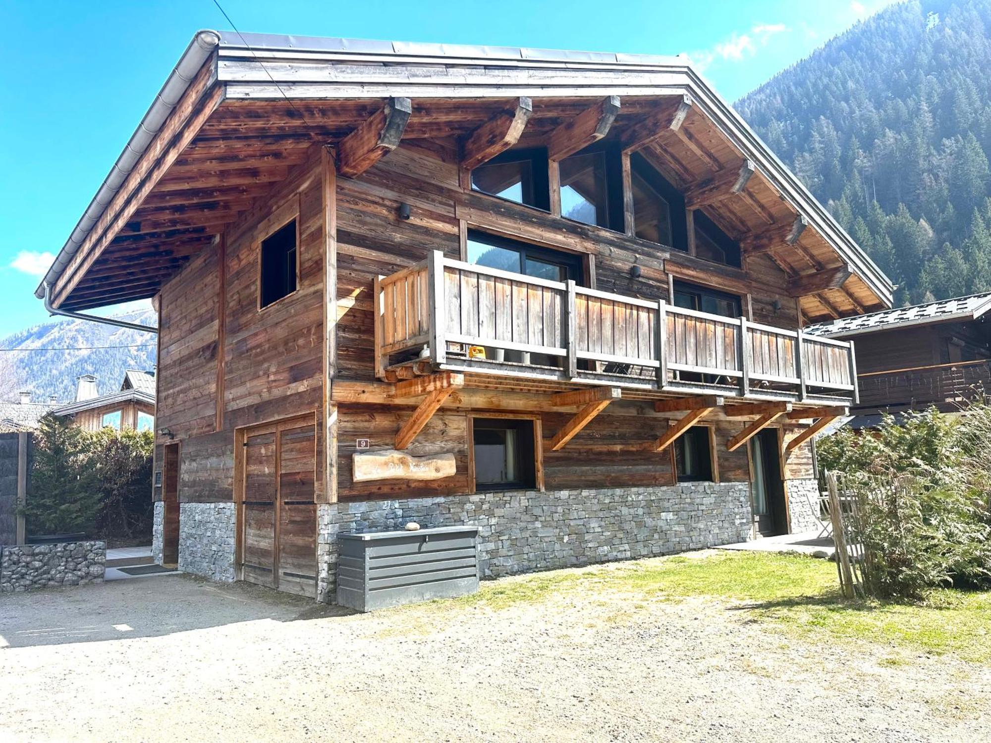 Chalet Le Petit Nicolas, Jacuzzi, Vue Mont Blanc Chamonix Eksteriør bilde