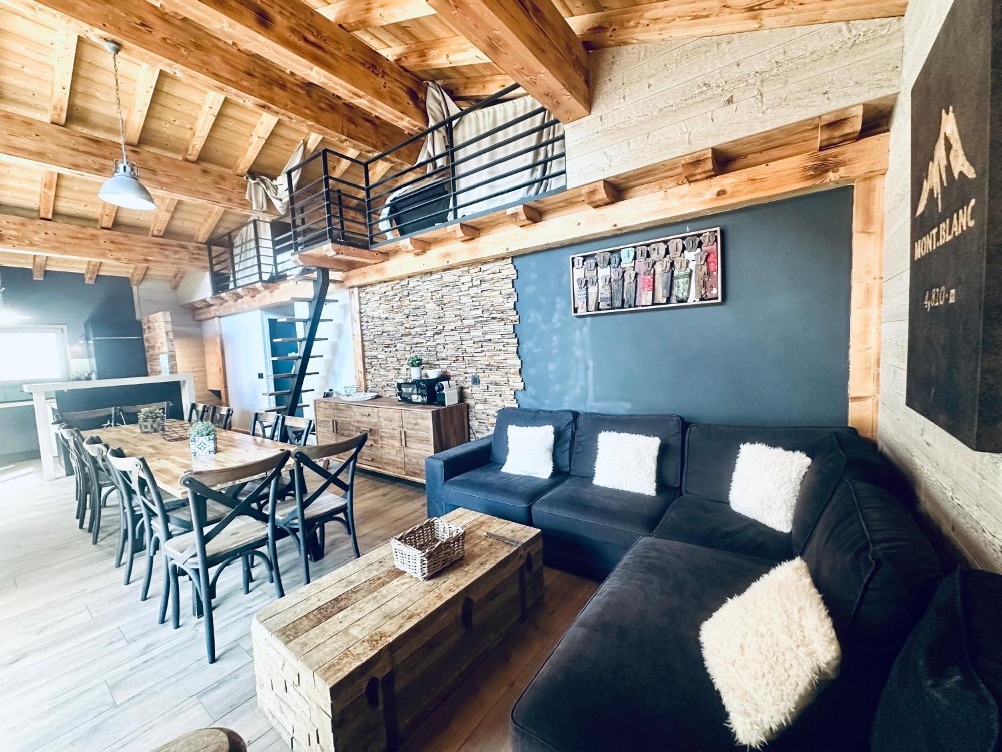 Chalet Le Petit Nicolas, Jacuzzi, Vue Mont Blanc Chamonix Eksteriør bilde